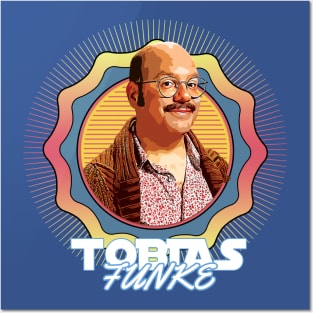 Tobias Fünke // Retro 90s Circle Posters and Art